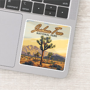 Sticker Joshua Tree National Park California Desert