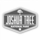 Sticker Joshua Tree National - Vintage voyage (Devant)