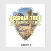 Sticker Joshua Tree NP (flèche) (Feuille)