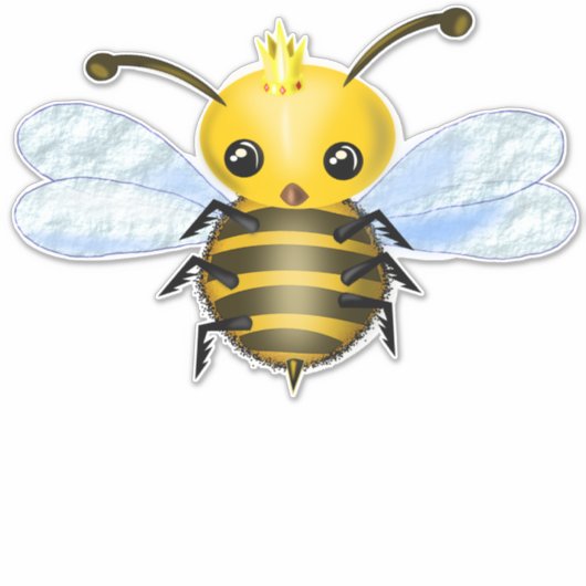 Sticker Jote reine abeille (Devant)