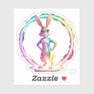 Sticker Jouer Bliss Bunny