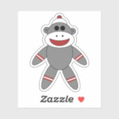 Sticker Jouet farci de singe de porc (Feuille)