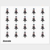 Sticker Joueur Cute Polo (Feuille)