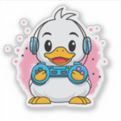 Sticker Joueur de canards (Devant)
