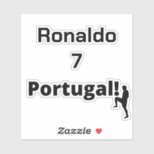 Sticker Joueur de football portugais personnalisable