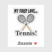 Sticker Joueur de tennis (Feuille)