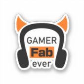 Sticker joueur fab-ever (Recto)