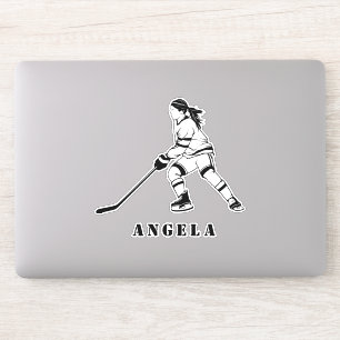 Sticker Joueuse de l'équipe de hockey sur glace Joueuse Fi