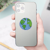 Sticker Jour de la Terre (Téléphone)