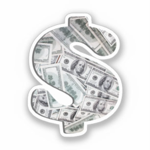 Sticker Jour de l'argent papier