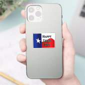 Sticker Jour de l'indépendance du Texas (Téléphone)