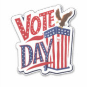 Sticker Jour de vote (Devant)