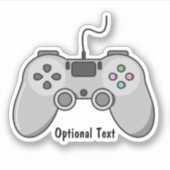 Sticker Jour des jeux vidéo (Devant)