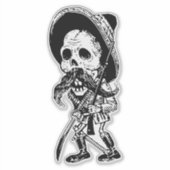 Sticker Jour des morts (Devant)