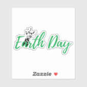 Sticker jour des terres (Feuille)