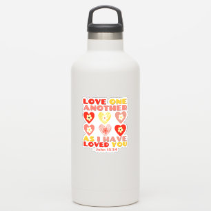 Sticker Jour des Valentins Bible Verse : Jean 12:34