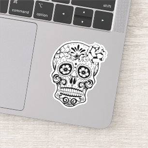 Sticker Jour Du Crâne Mexicain Morts
