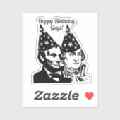 Sticker Jour du Président (Feuille)