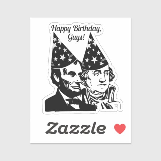 Sticker Jour du Président (Feuille)