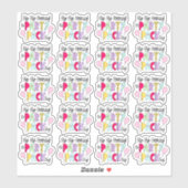 Sticker Jour Fun Jour Fun Petite Entreprise (Feuille)