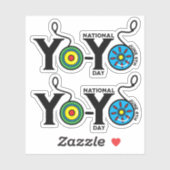 Sticker Jour national Yo-Yo (Feuille)