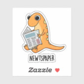 Sticker Journal Drôle Jeu de journal (Feuille)