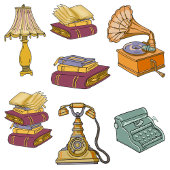 Sticker Journalisation de livres anciens 