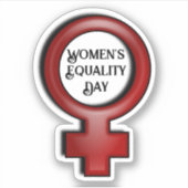 Sticker Journée de l'égalité des femmes (Devant)