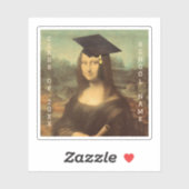 Sticker Journée des diplômes de Mona Lisa (Feuille)