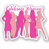 Sticker Journée internationale de la femme (Recto)