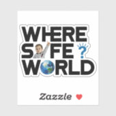 Sticker Journée internationale de la paix. (Feuille)