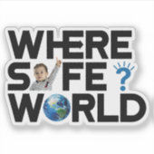 Sticker Journée internationale de la paix. (Devant)