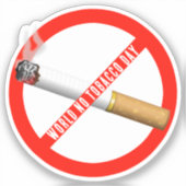 Sticker Journée mondiale du tabac (Recto)