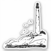 Sticker Journée nationale des phares (Recto)