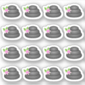 Sticker Journée Spa Pierres Zen Relaxation Planificateur B (Devant)