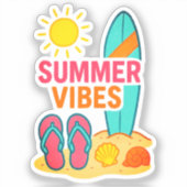 Sticker Jours avant la plage (Recto)