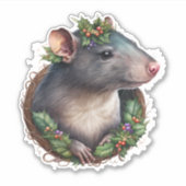 Sticker Jours festifs doux pour animaux de compagnie et No (Devant)