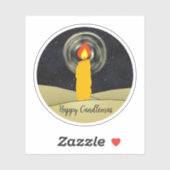Sticker Joyeuse Chandeleur (Feuille)