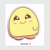 Sticker Joyeuse goutte d'eau (Feuille)