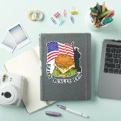 Sticker Joyeuse journée de burger (Couverture iPad)