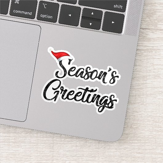 sticker Joyeuses Fêtes de Noël (Détail)