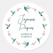 Sticker Joyeuses Pâques (Devant)