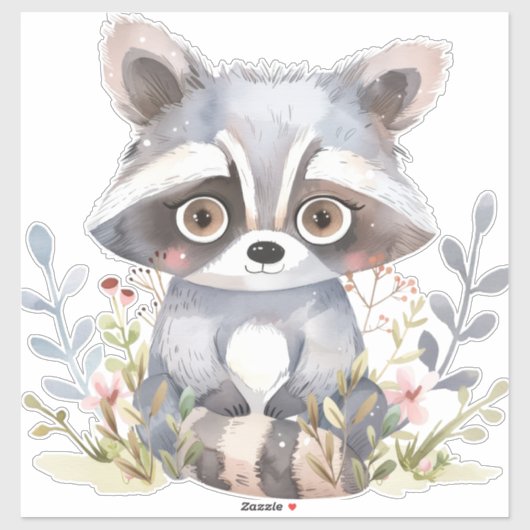 Sticker Joyeuses serviettes d'anniversaire (Feuille)