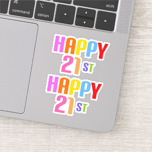 Sticker Joyeux 21ème
