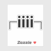 Sticker Joyeux anniversaire [ Gâteau ] Emoticon japonais (Feuille)