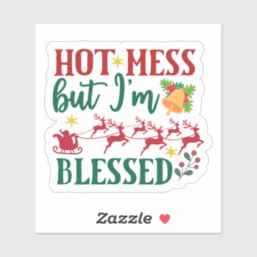 Sticker Joyeux de Noël (Feuille)