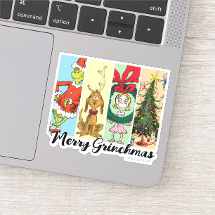 Sticker Joyeux Grinchmas Collage de vacances