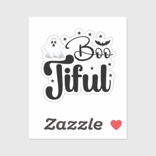 Sticker Joyeux Halloween (Feuille)