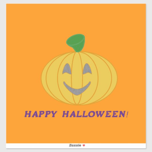 Sticker Joyeux Halloween (Feuille)