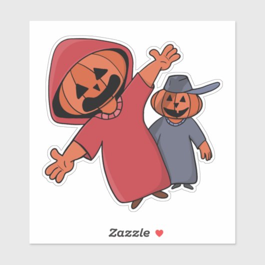 Sticker Joyeux Halloween à vos amis (Feuille)